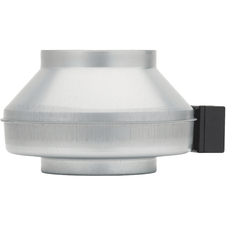 Fantech FG 8 8-Inch Inline Centrifugal Duct Fan - Side
