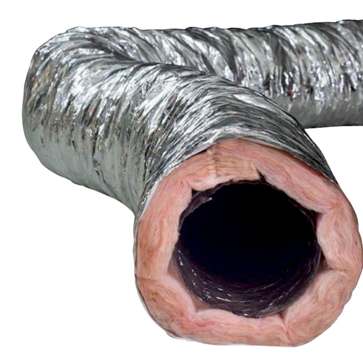 Fantech FIDT Fiberglass Insulated Silver Flex Duct - Main
