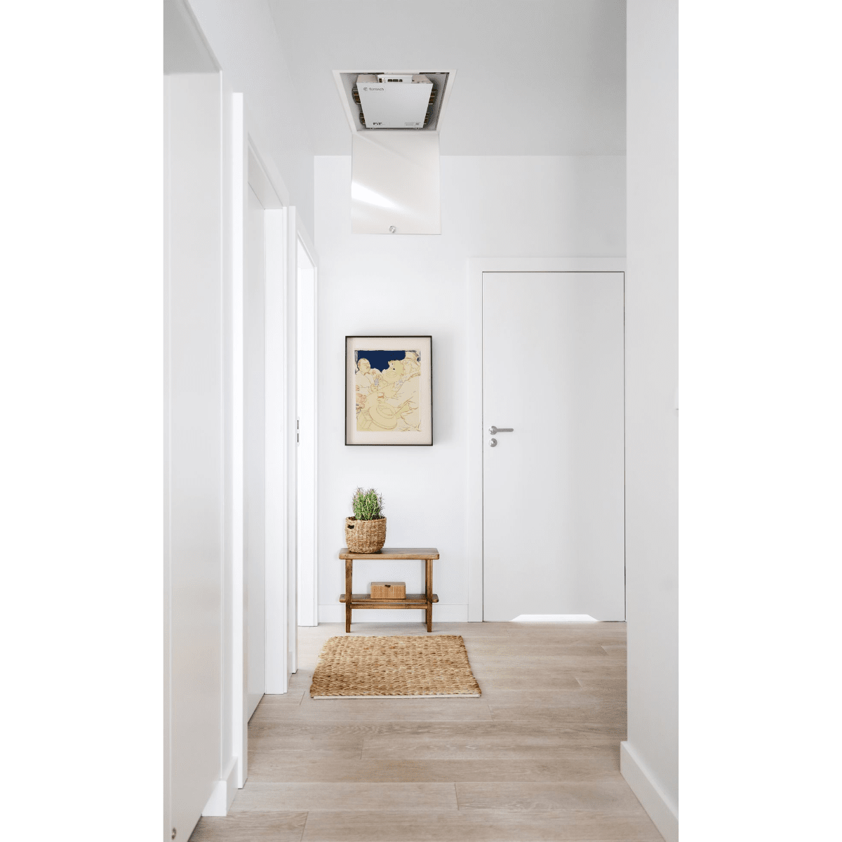 Fantech FIT 120E-M 127 CFM Low Profile Mirrored Energy Recovery Ventilator - Lifestyle