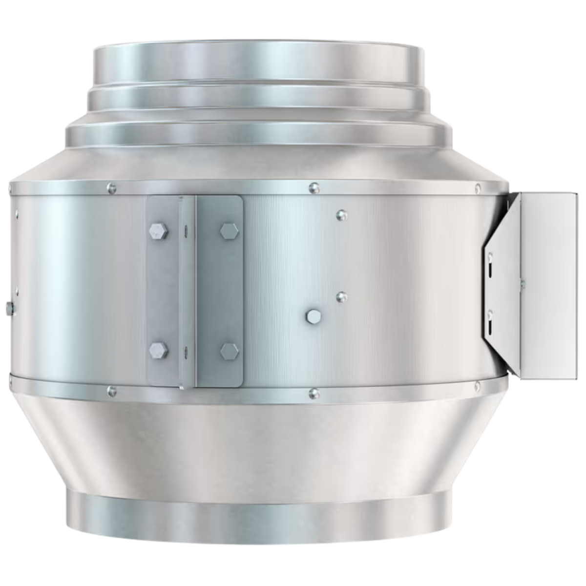 Fantech FKD 14 14in. Mixed Flow Inline Duct Fan S - Side