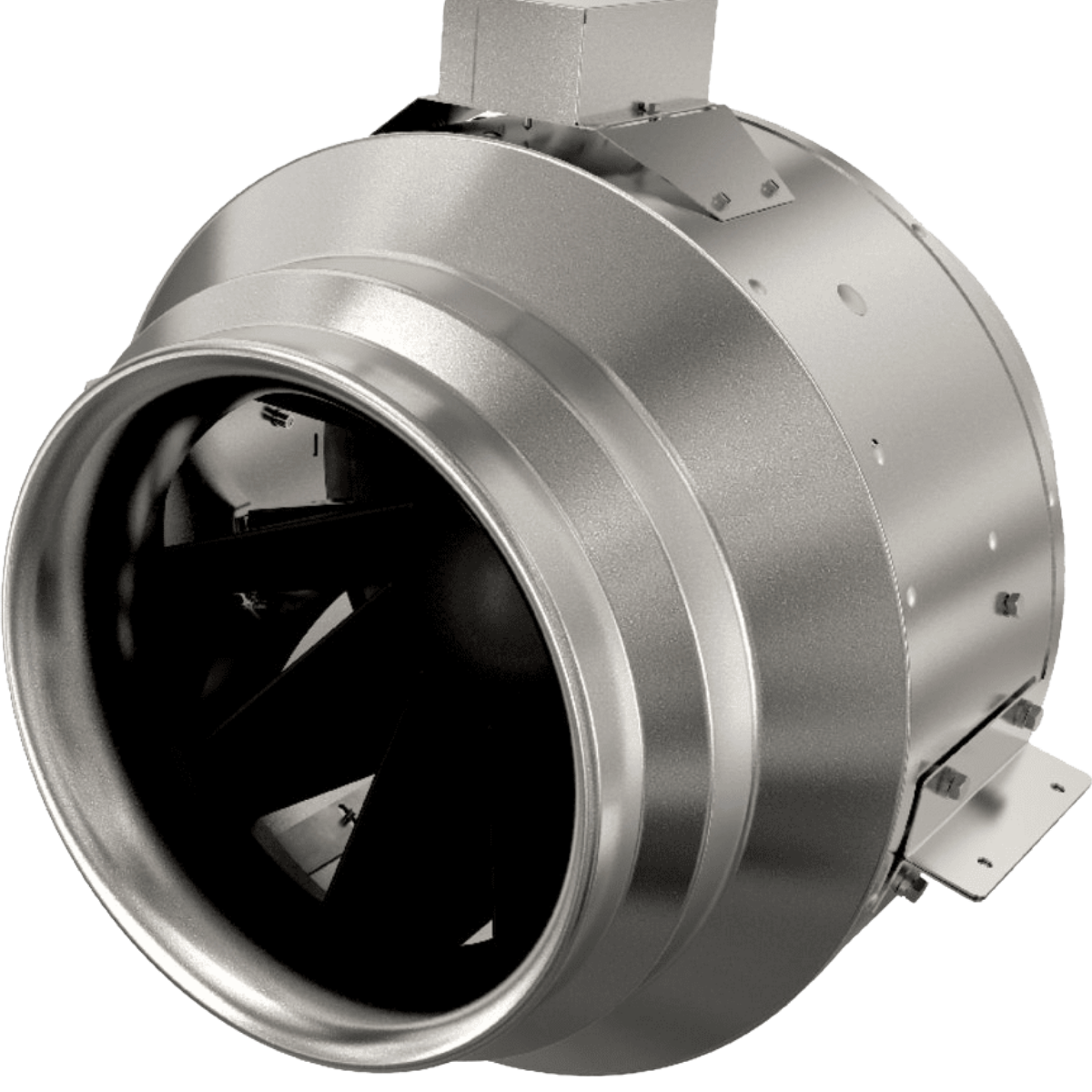 Fantech FKD 18 EC 208-460V 18-Inch Mixed Flow Inline Duct Fan w/ EC Motor - Main