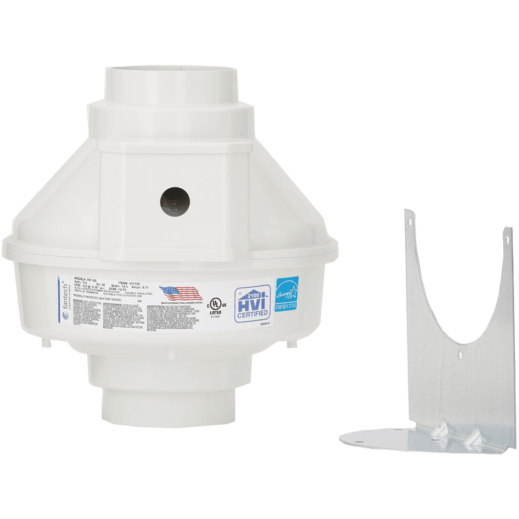 Fantech FR Series 4-Inch Inline Centrifugal Fan - Accessories