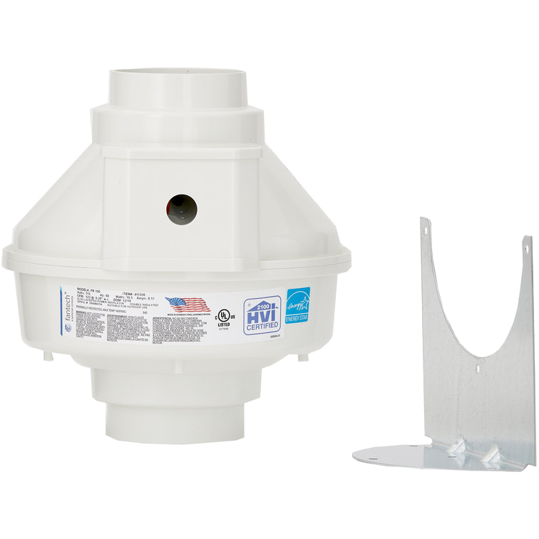 Fantech FR Series 4-Inch Inline Centrifugal Fan - Accessories
