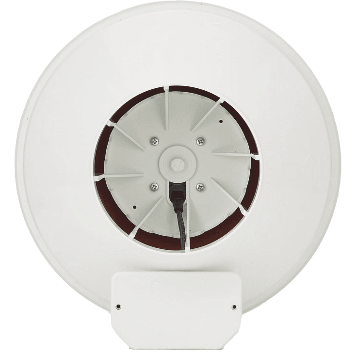 Fantech FR Series 6-Inch Inline Centrifugal Fan - Front