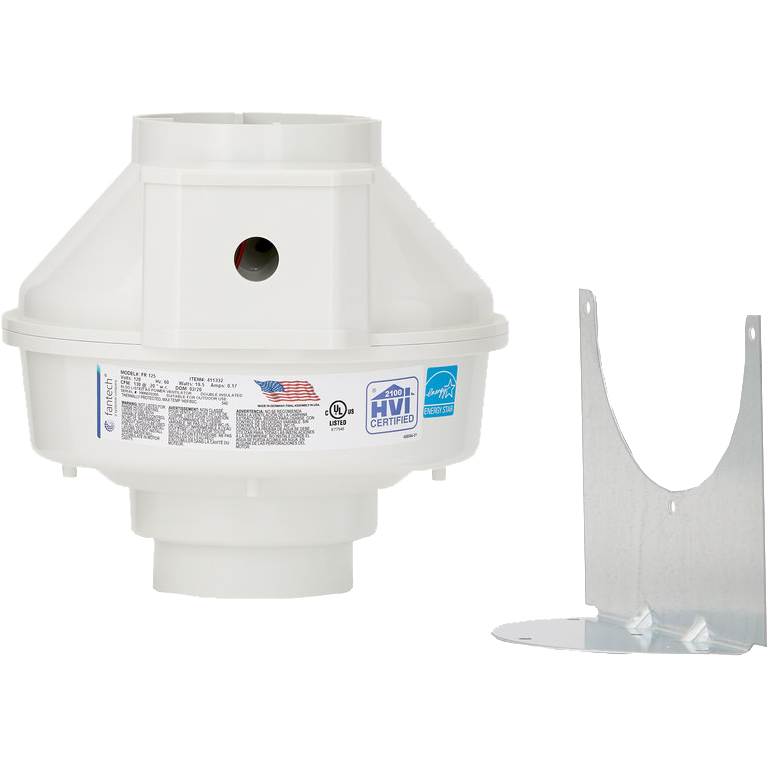 Fantech 171 CFM 5-Inch Inline Centrifugal Fan - Accessories