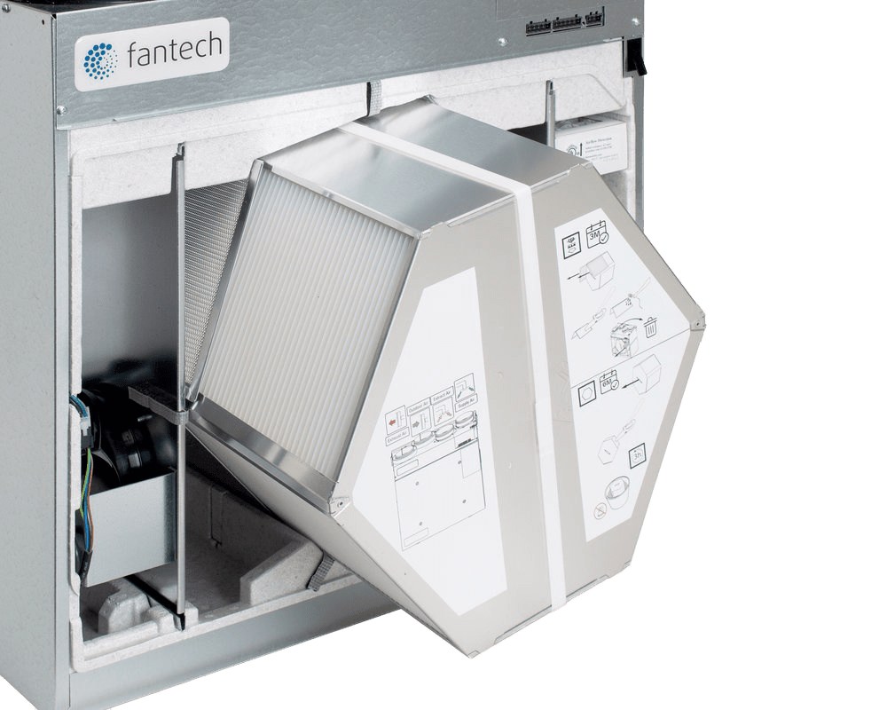 Fantech HERO 250H-EC Heat Recovery Ventilator - Housing