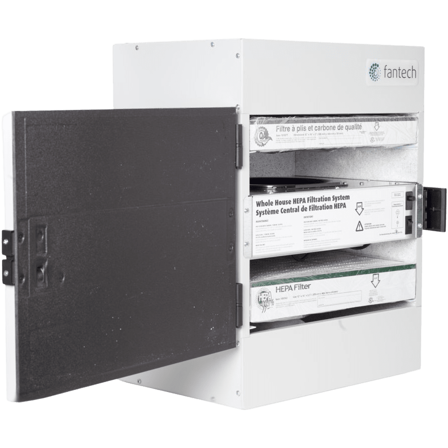 Fantech HERO HS300 Whole House HEPA Filtration System - Open