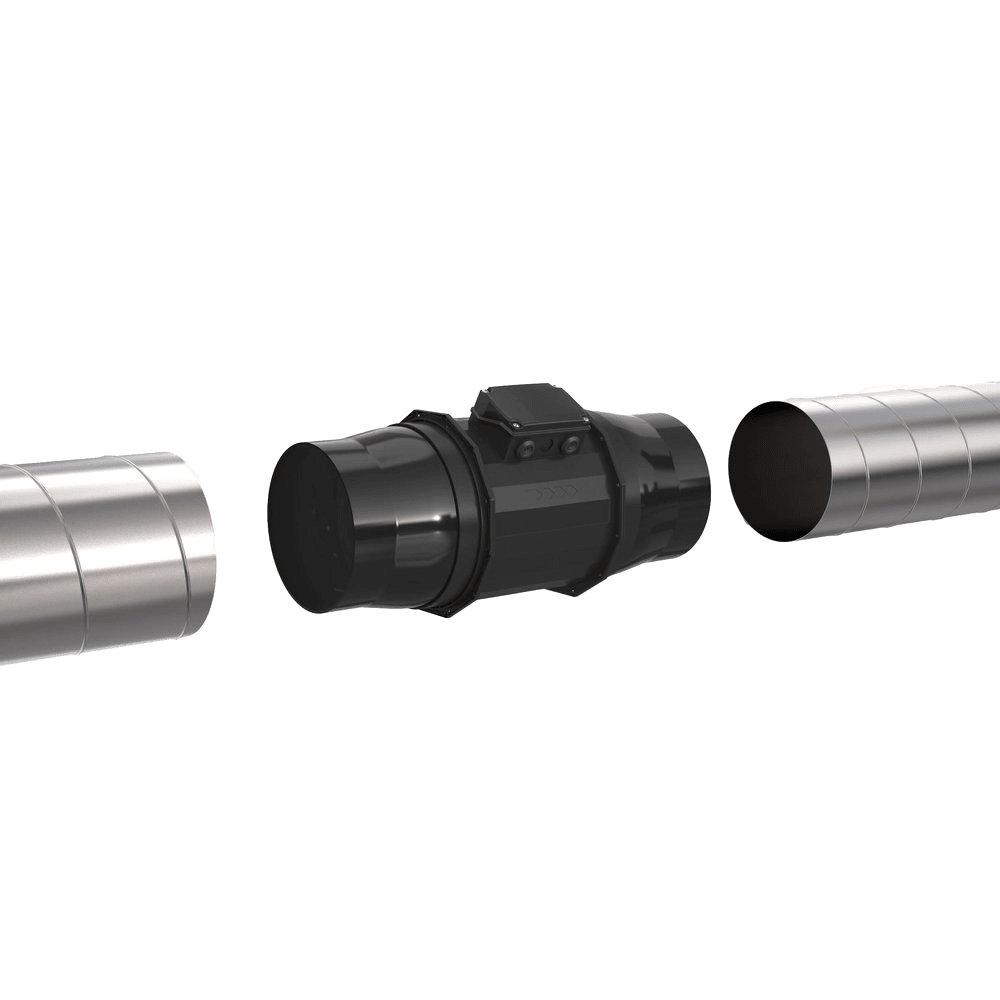 Fantech prioAIR Inline Duct Fan - Fan Pieces
