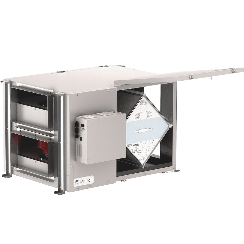 Fantech SHR 450 Light Commercial Heat Recovery Ventilator - Open