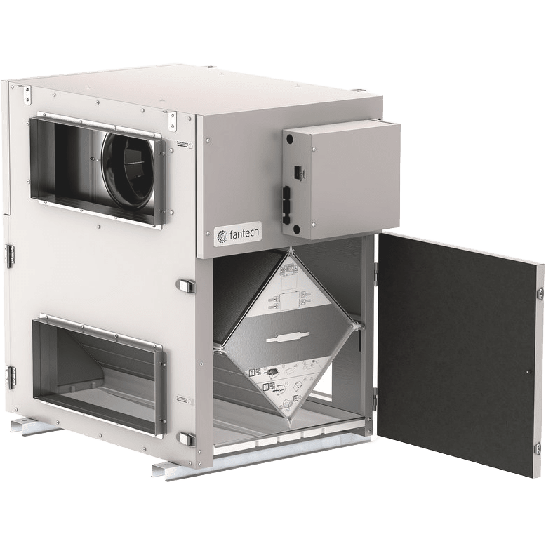 Fantech SHR 800 Light Commercial Heat Recovery Ventilator - Open