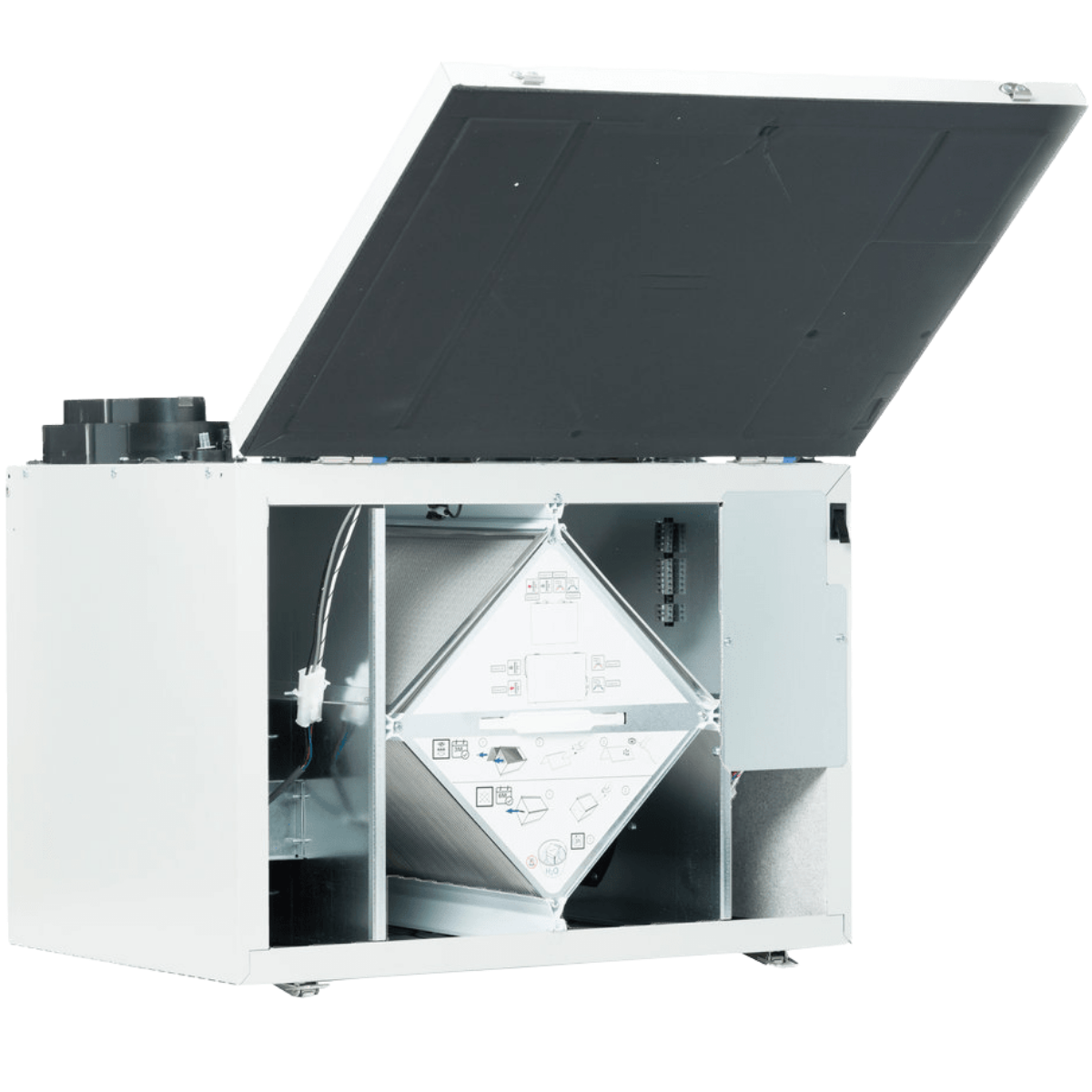 Fantech VHR 150 159 CFM Heat Recovery Ventilator - Open