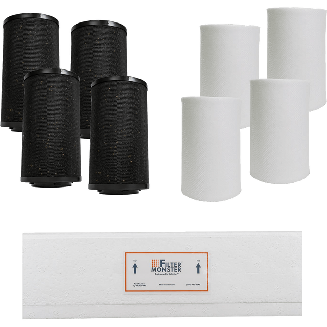 Filter Monster GC Multigas Replacement Filter Bundle (Comparable to IQAir™ GC Multigas™ for GC Multigas™ Series)