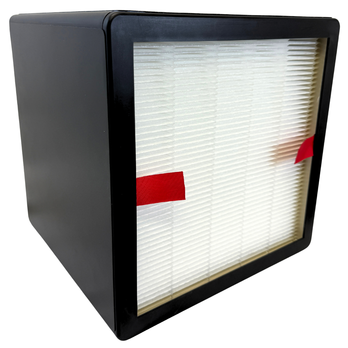 Filter-Monster Replacement 3-in-1 True HEPA H13 and Activated Charcoal Filter Compatible w/ Aeris Aair - Angle 4