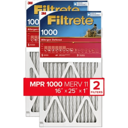3M Filtrete Allergen Defense Furnace Filter - 16 x 25 x 1