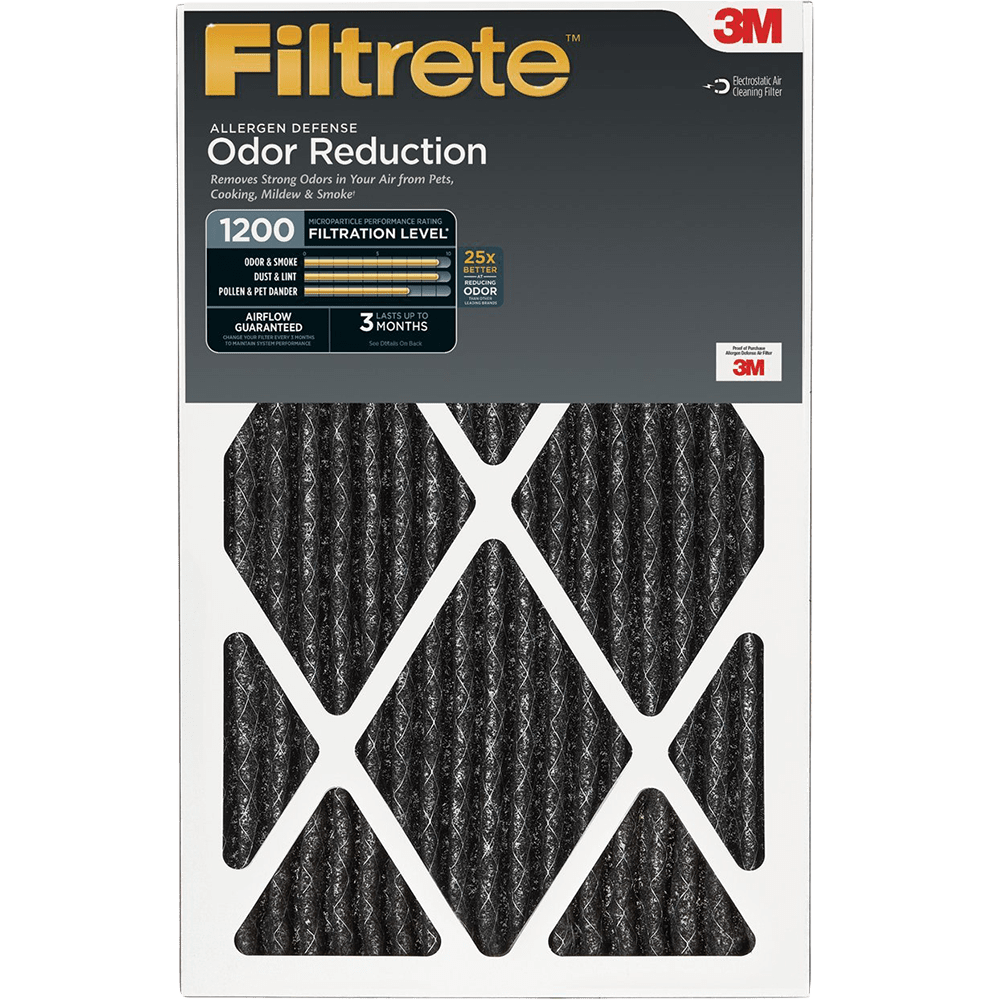 3M Filtrete 1200 MPR Allergen Defense Odor Reduction Filters