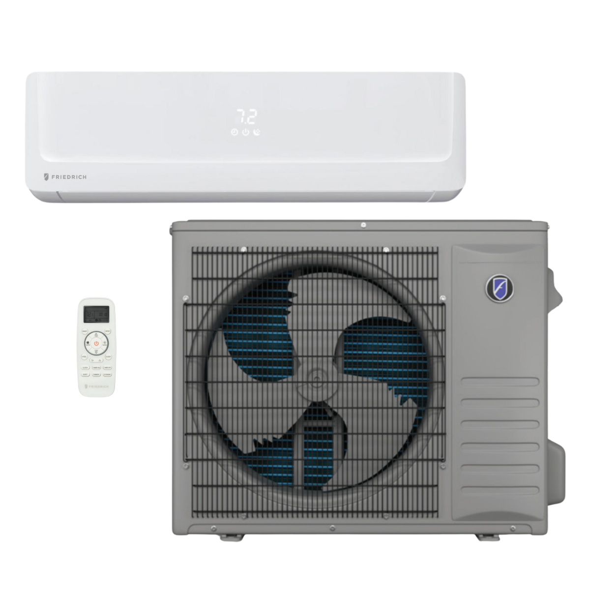 Friedrich 23,500 BTU Floating Air Pro Mini Split Heat Pump - Main