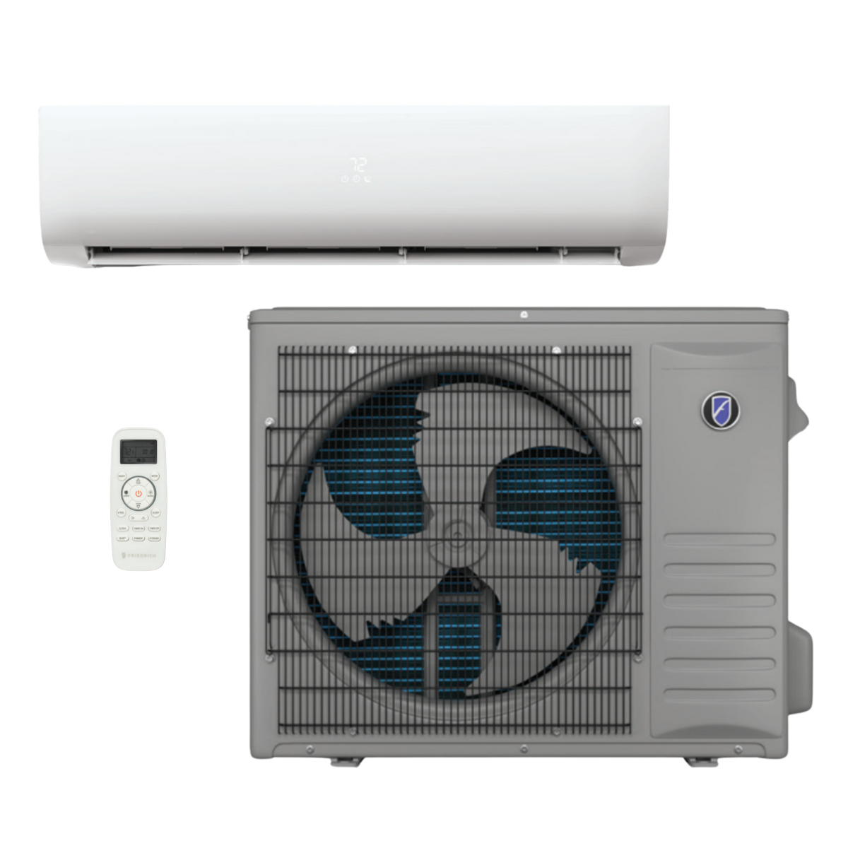 Friedrich 36,000 BTU Floating Air Select Mini Split w/ Electric Heat - Main