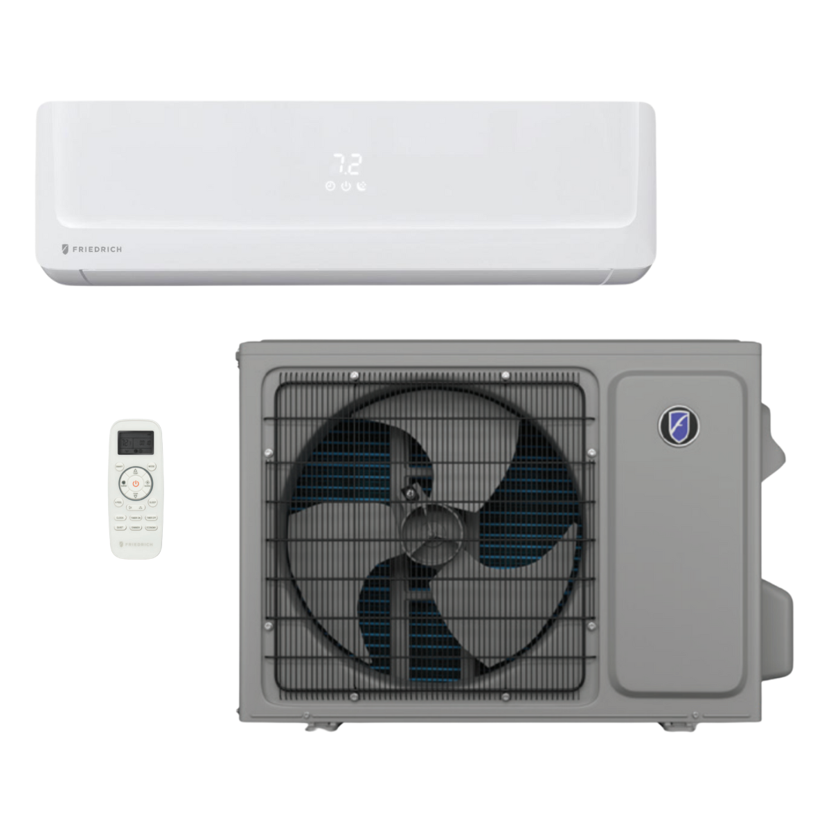 Friedrich 9,000 BTU Floating Air Pro Mini Split Heat Pump - Main