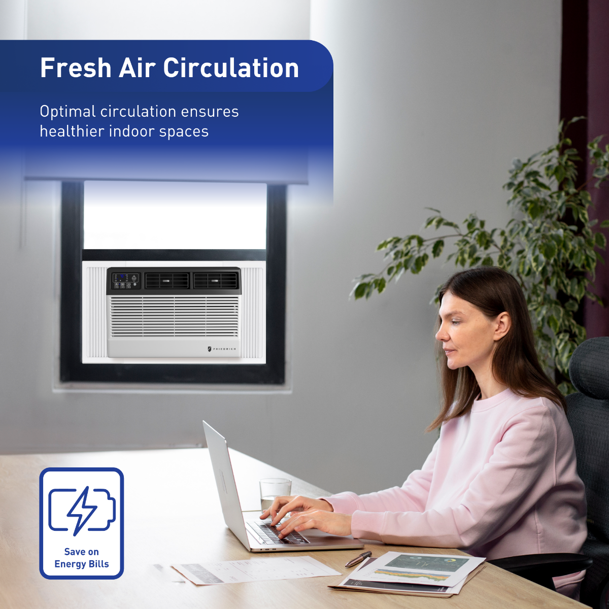 Friedrich Chill Premier Window Air Conditioner - Infographic 4