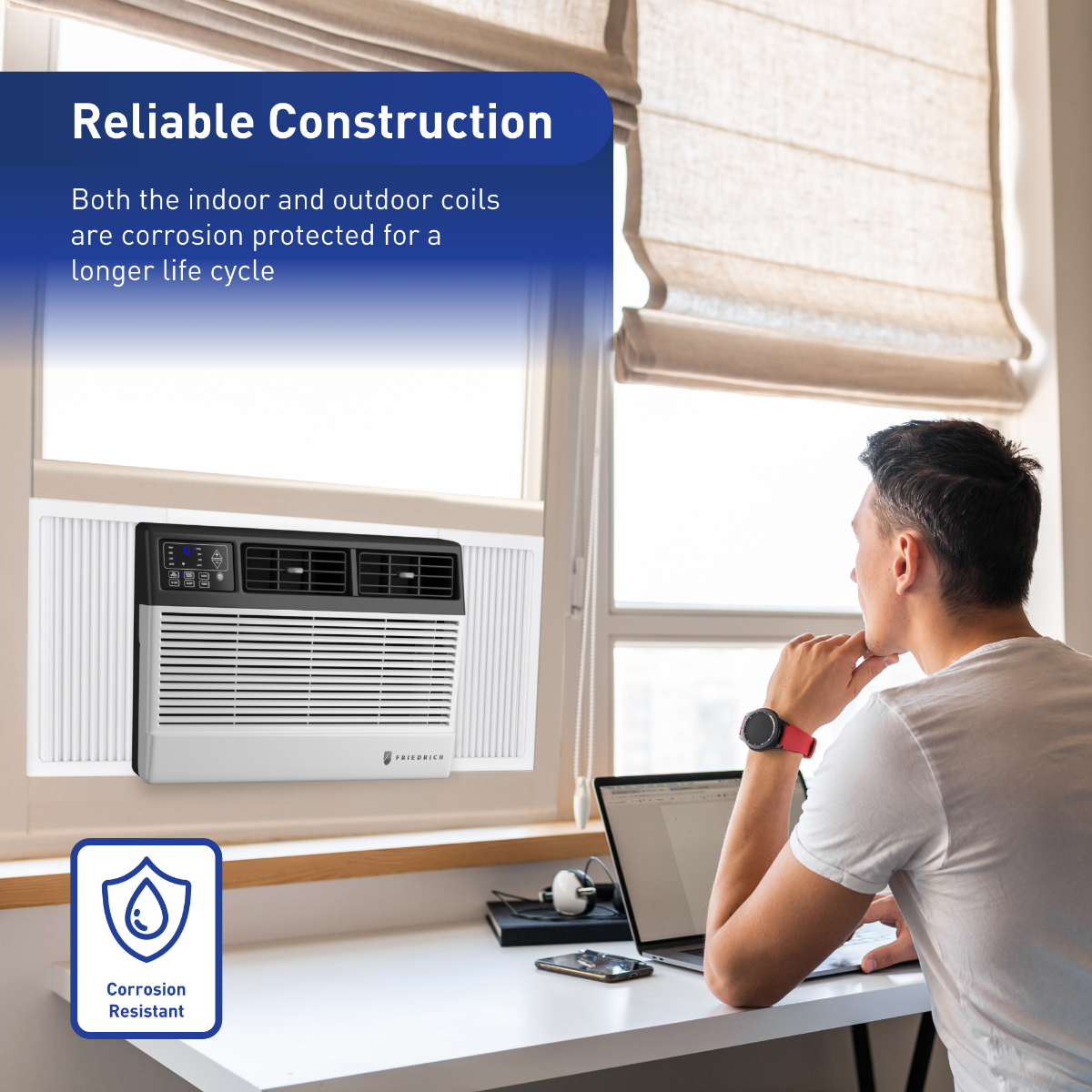 Friedrich Chill Premier Window Air Conditioner - Infographic 6