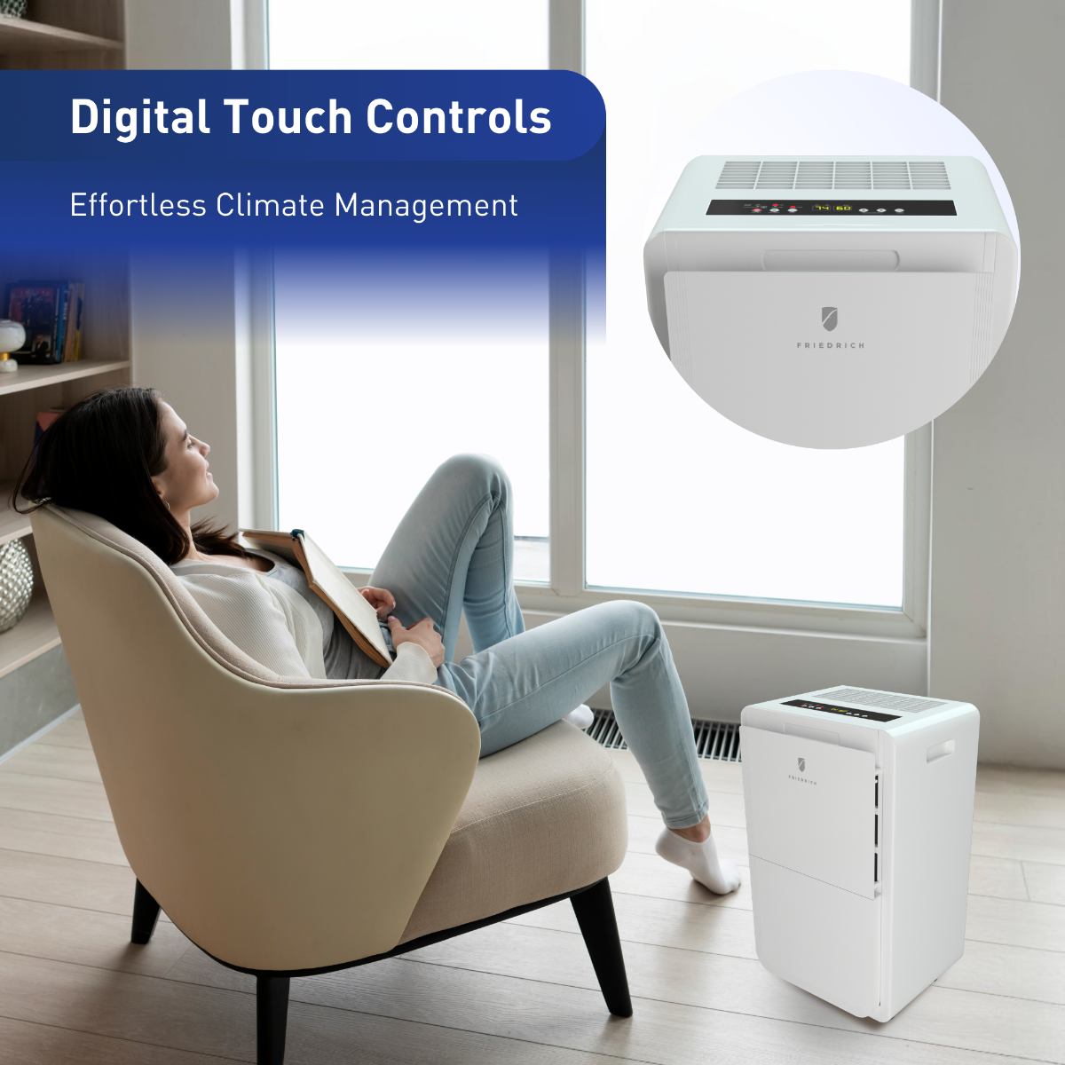 Friedrich Energy Star Dehumidifier - Infographic 1