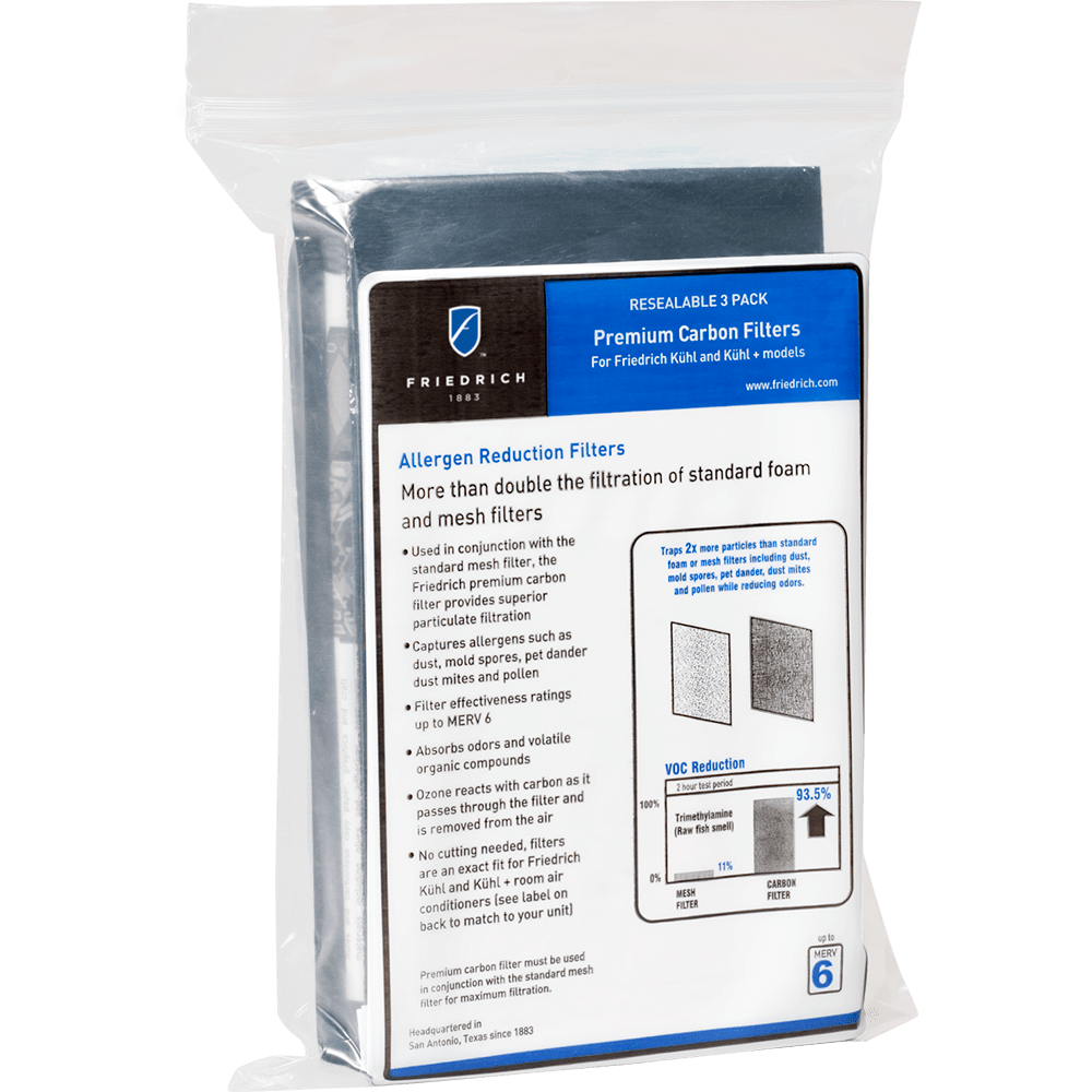 Friedrich KWCFL Premium Carbon Filters