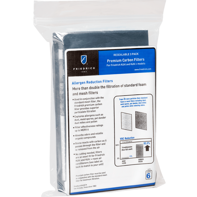 Friedrich KWCFS Premium Carbon Filters