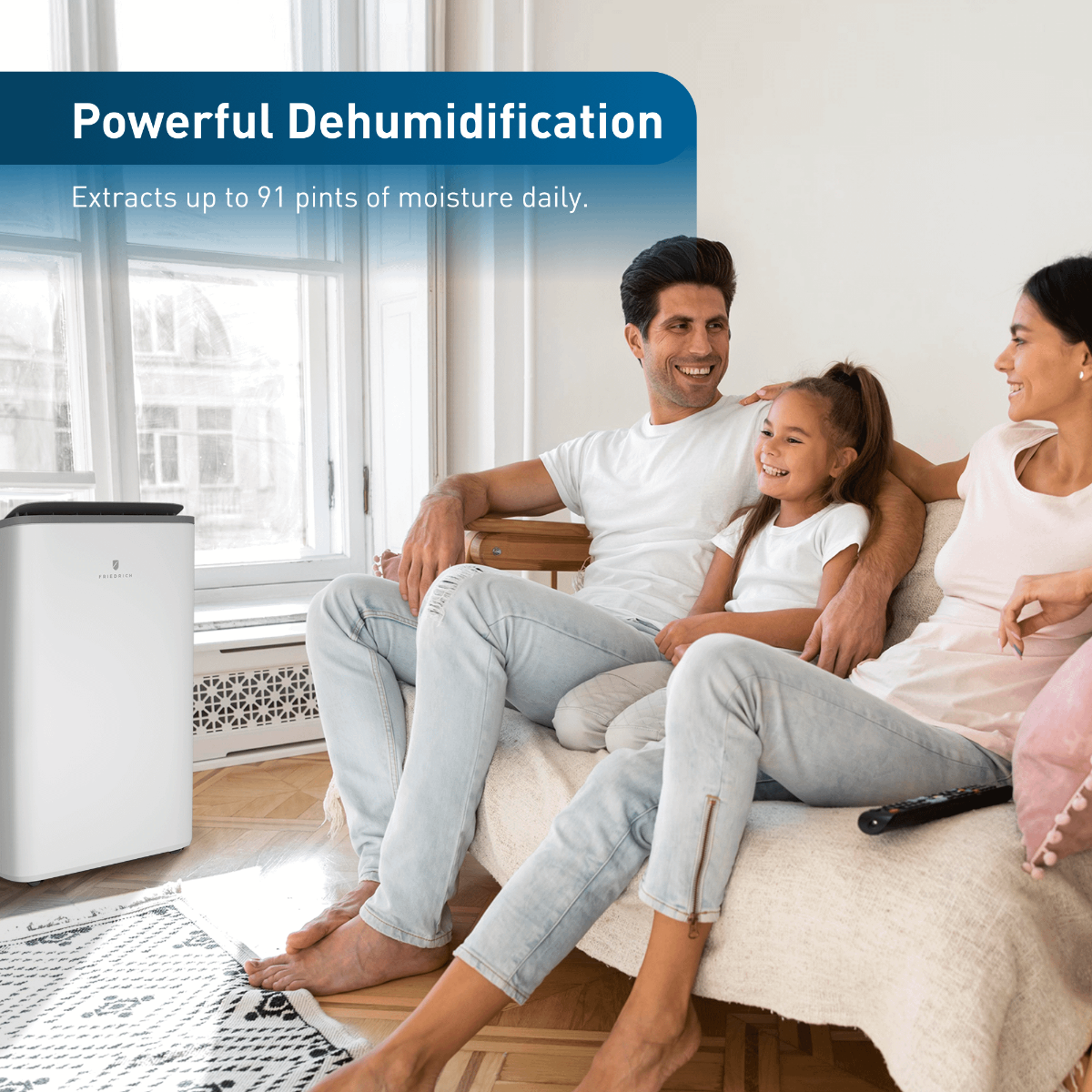 Friedrich Portable AC w/ Heat Pump - Infographic 3