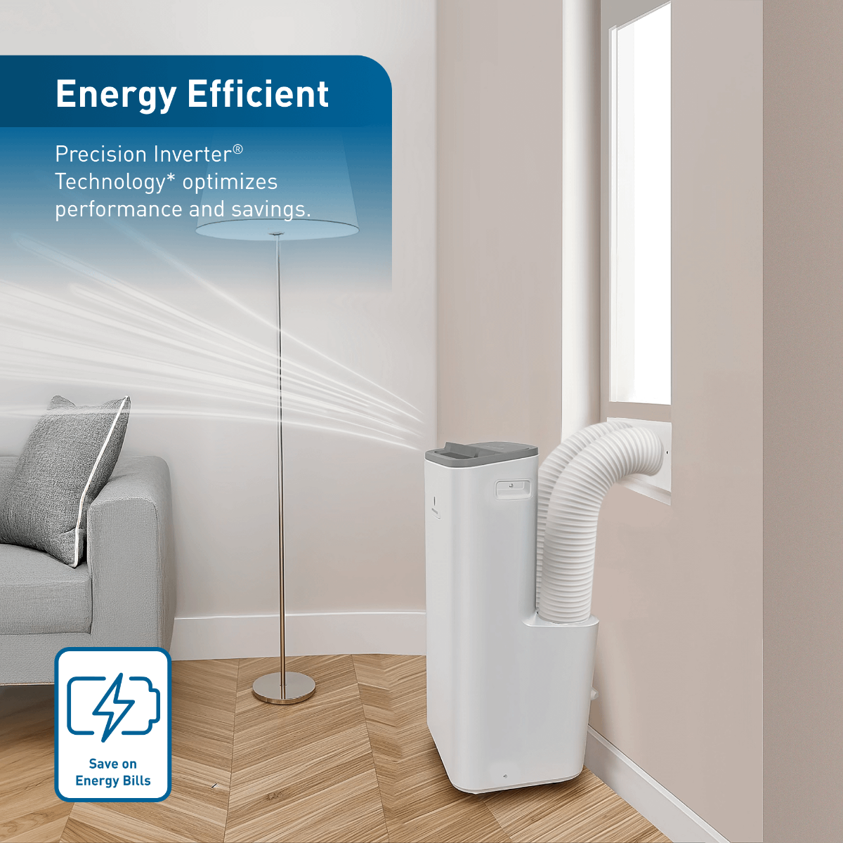 Friedrich Portable AC w/ Heat Pump - Infographic 4