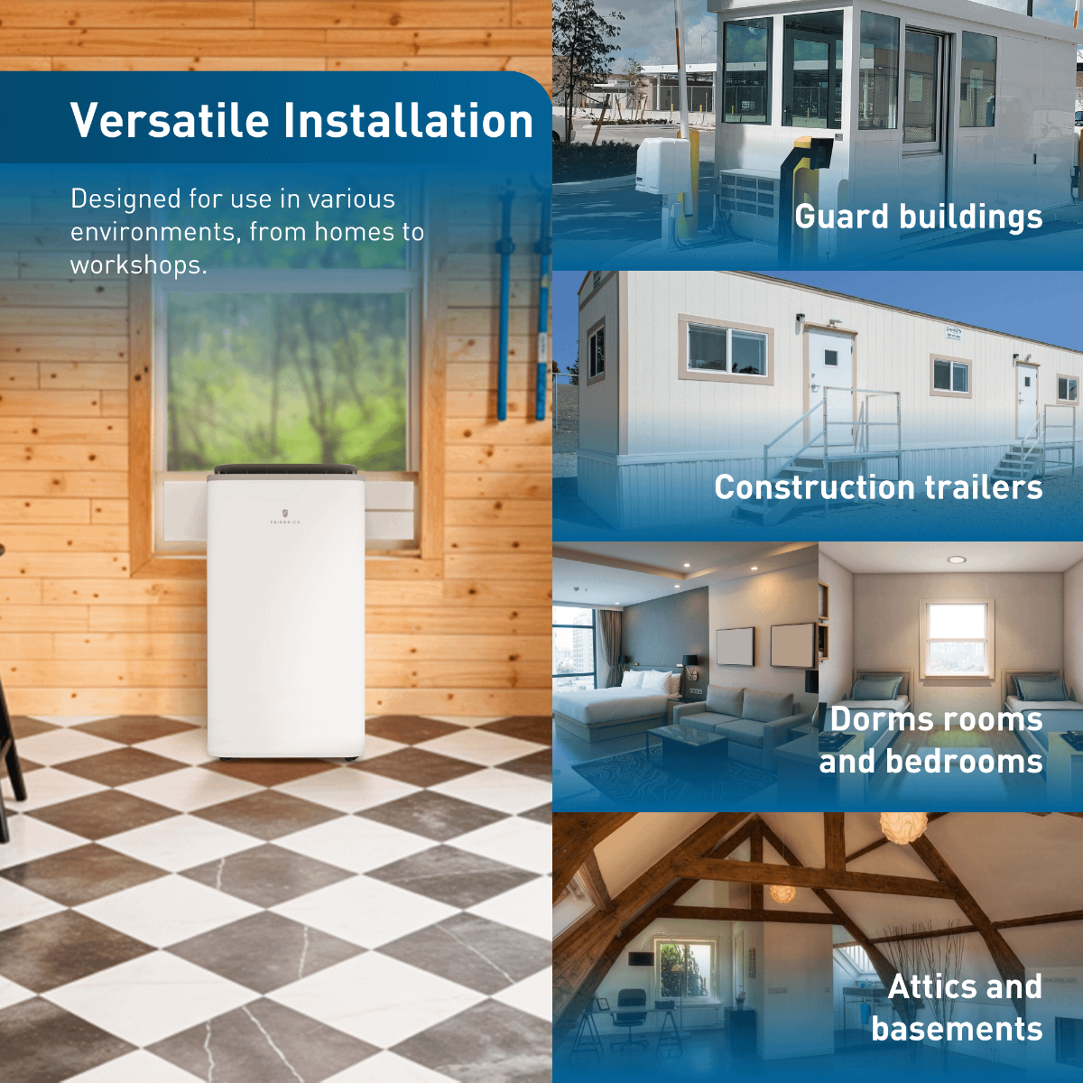 Friedrich Portable AC w/ Heat Pump - Infographic 5