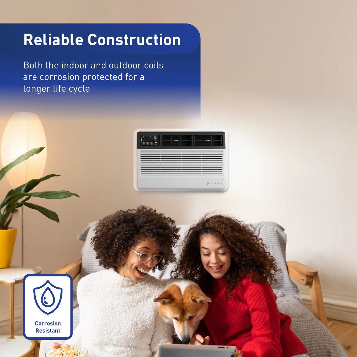 Friedrich Uni-Fit Through-the-Wall Air Conditioner with Heat - Infographic 4