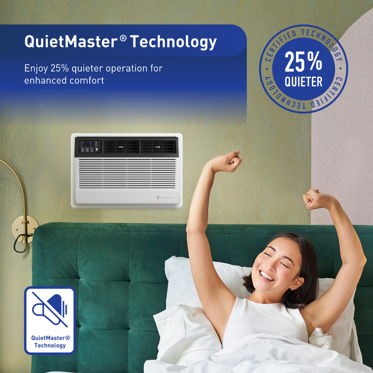 Friedrich Uni-Fit Thru-the-Wall Air Conditioner - Infographic 1
