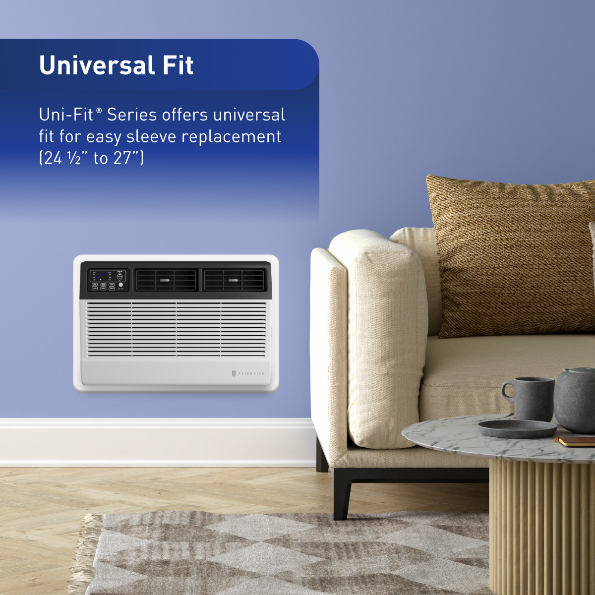 Friedrich Uni-Fit Thru-the-Wall Air Conditioner - Infographic 2