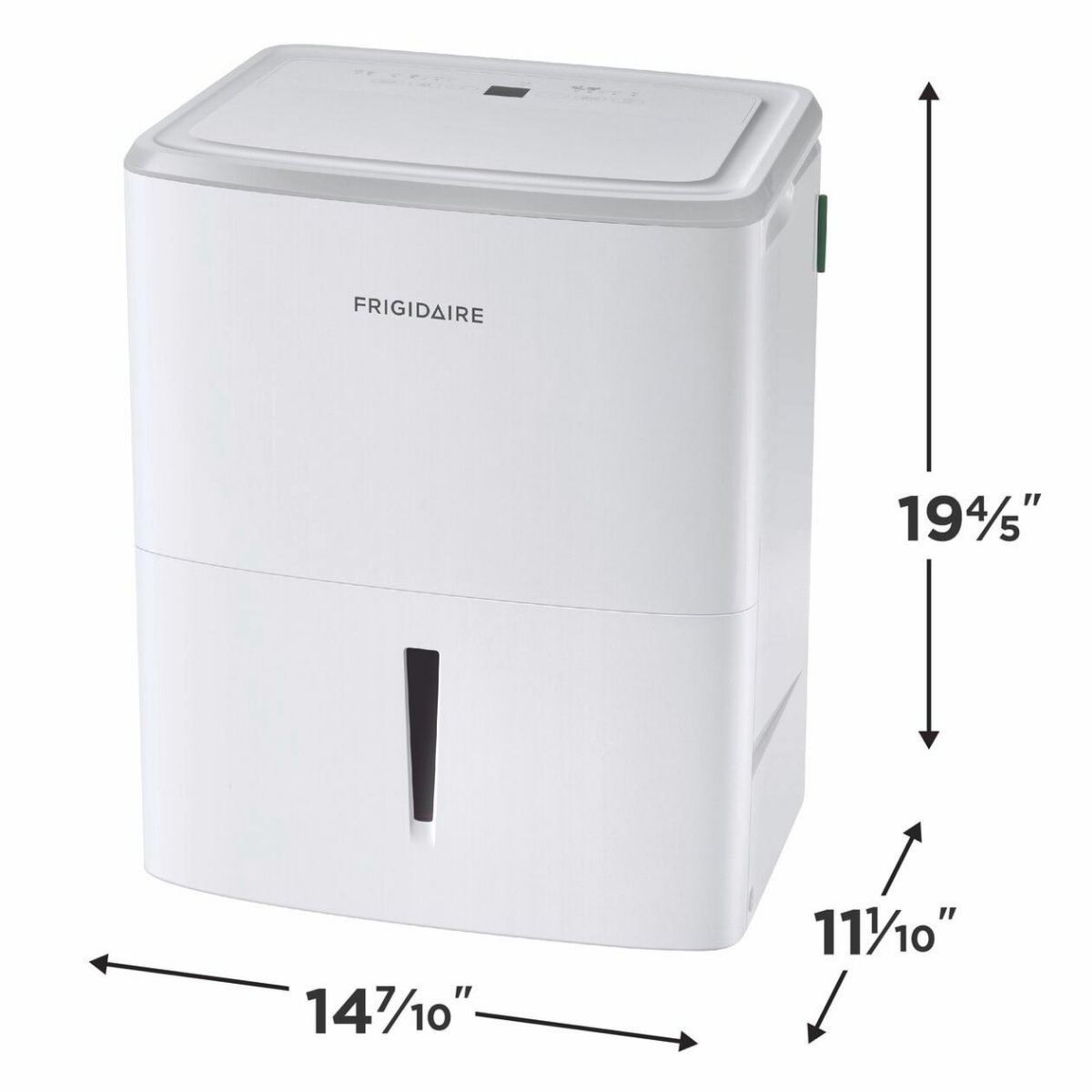 Frigidaire Low Humidity 22 Pint Energy Star Dehumidifier - Dimensions