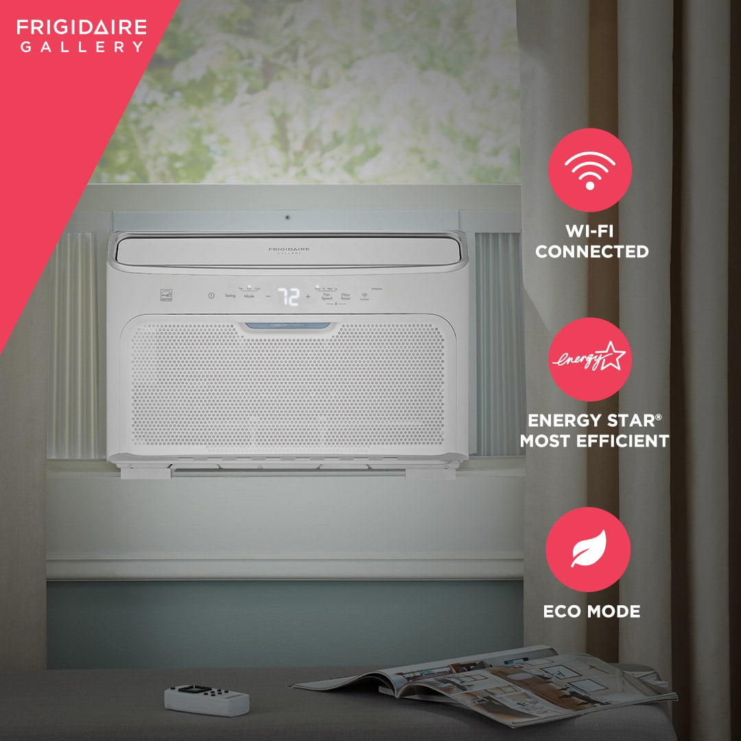 Frigidaire Gallery 8,000 BTU Wi-Fi Window Air Conditioner w/ Inverter