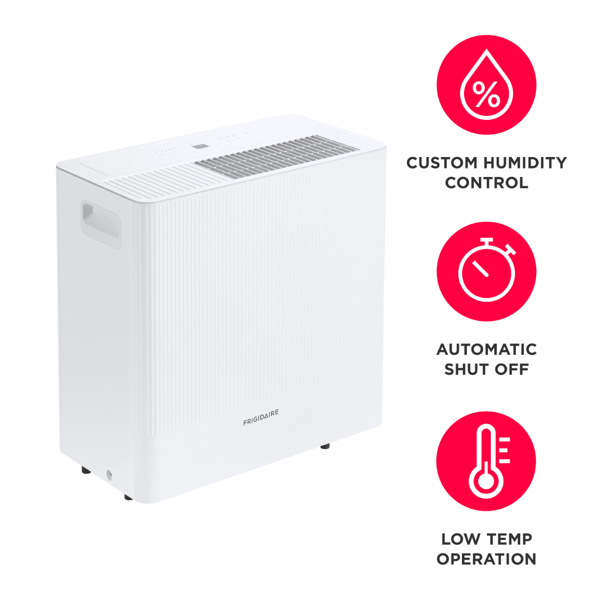 Frigidaire High Humidity 50 Pint Energy Star Dehumidifier w/ Pump - Infographic 1