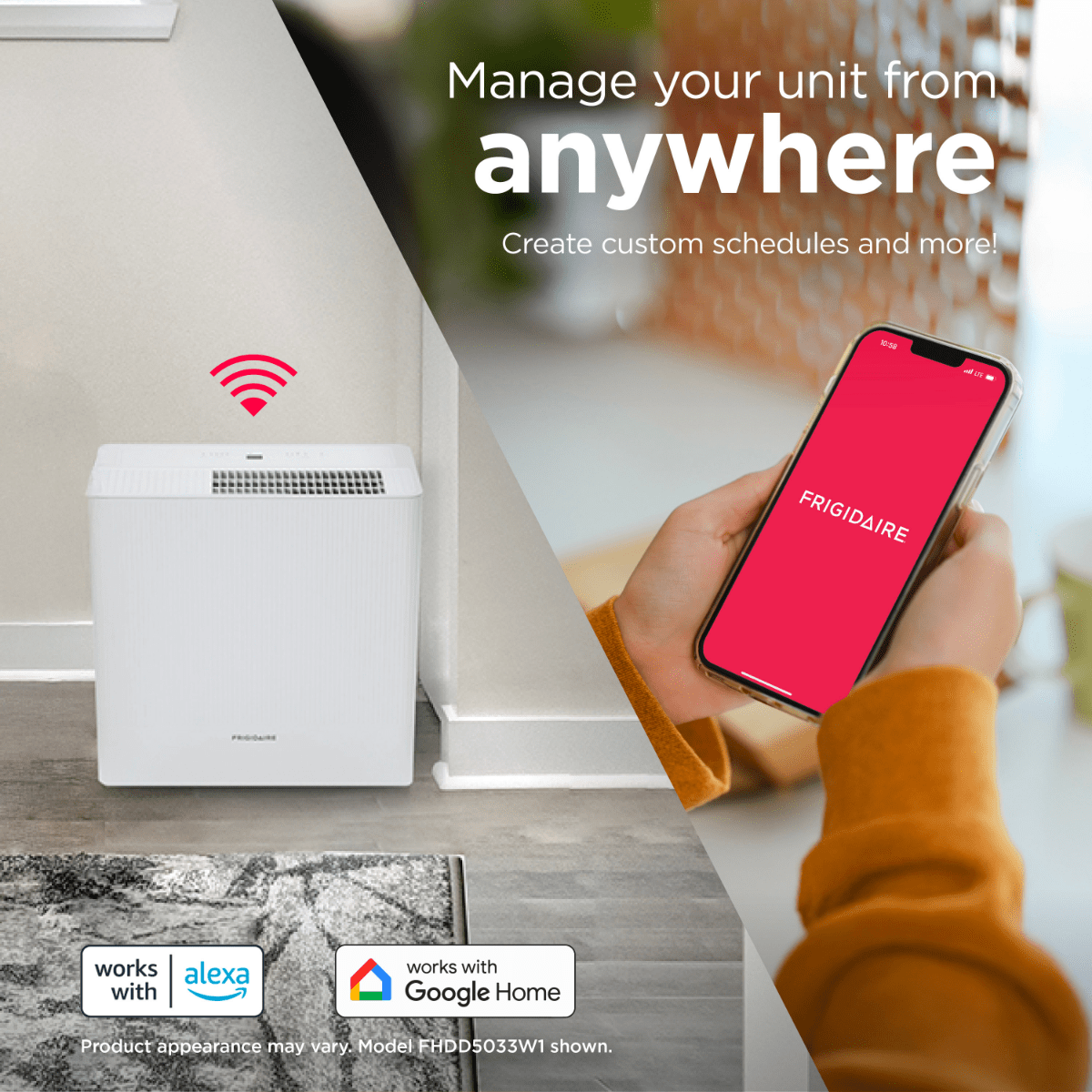 Frigidaire High Humidity 50 Pint Energy Star Dehumidifier w/ Pump - Infographic 5