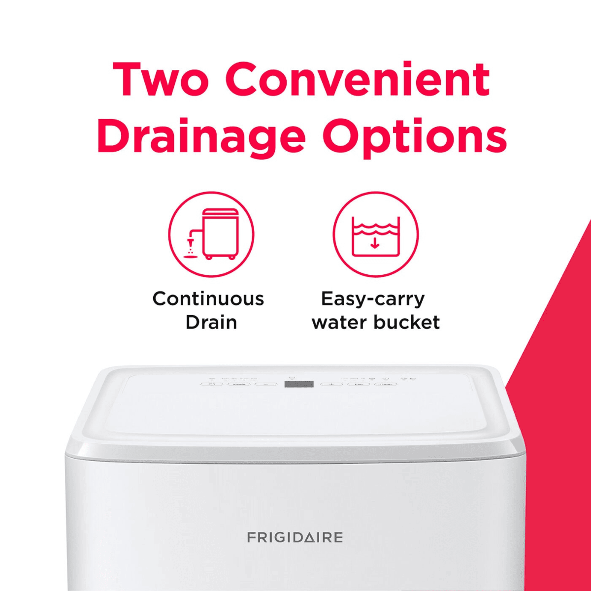 Frigidaire 50 Pint Energy Star Dehumidifier w/out Pump - Infographic 2
