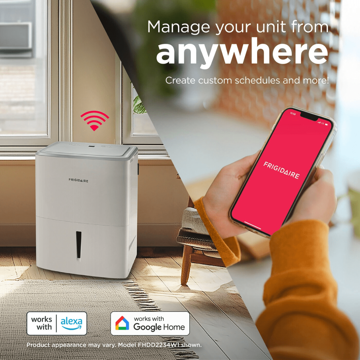 Frigidaire 50 Pint Energy Star Dehumidifier w/out Pump - Infographic 5