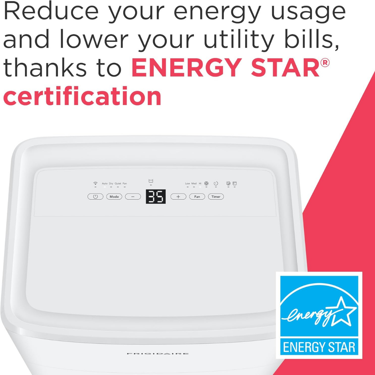 Frigidaire Moderate Humidity 35 Pint Energy Star Dehumidifier - Infographic 5