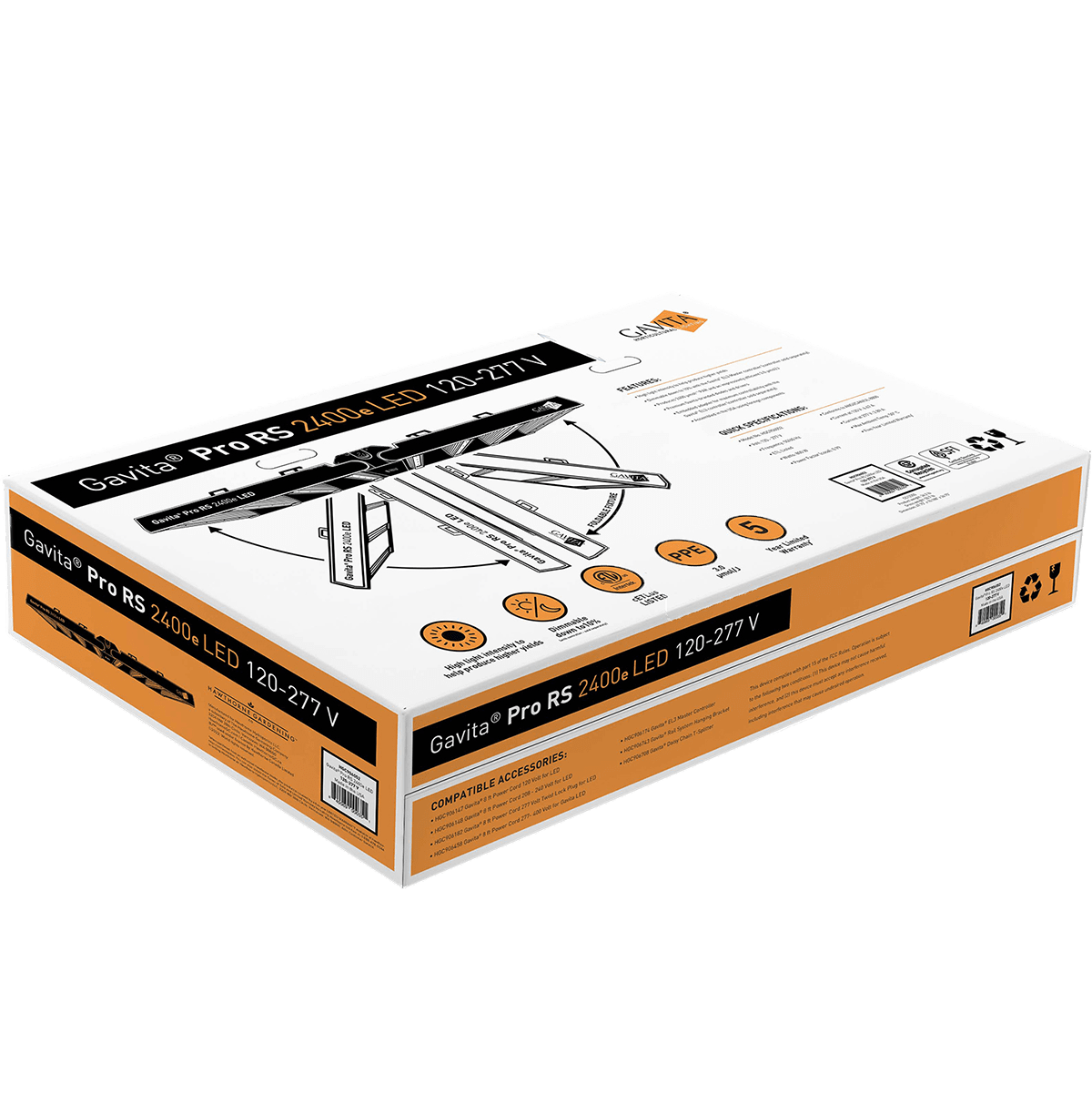Gavita Pro RS 2400e LED Grow Light - Package