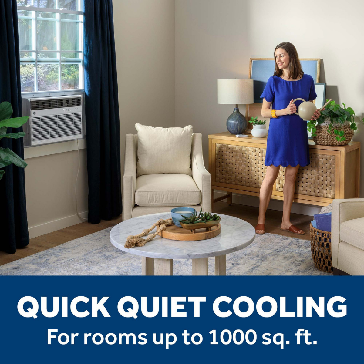 GE 18,000 BTU Window Air Conditioner with Heat - Infographic 5