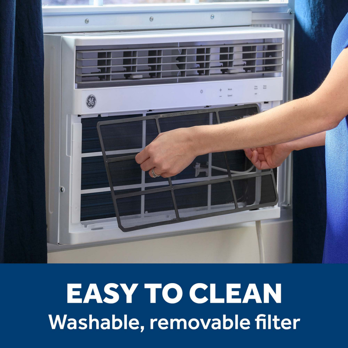 GE 18,000 BTU Window Air Conditioner with Heat - Infographic 8