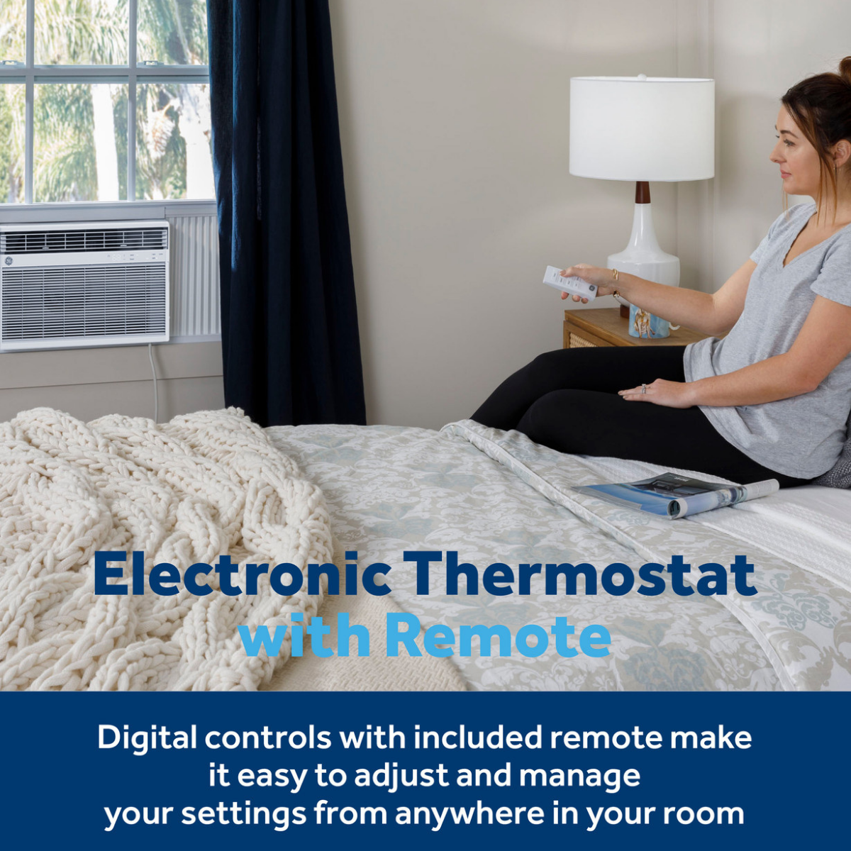 GE 8K-12K BTU Window Air Conditioner - Infographic 4