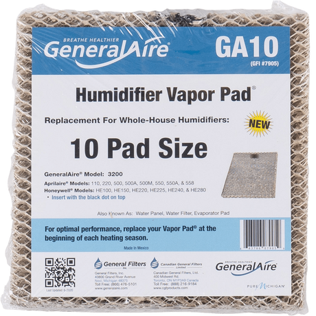 General Aire GA10 Vapor Pad (for 3200)