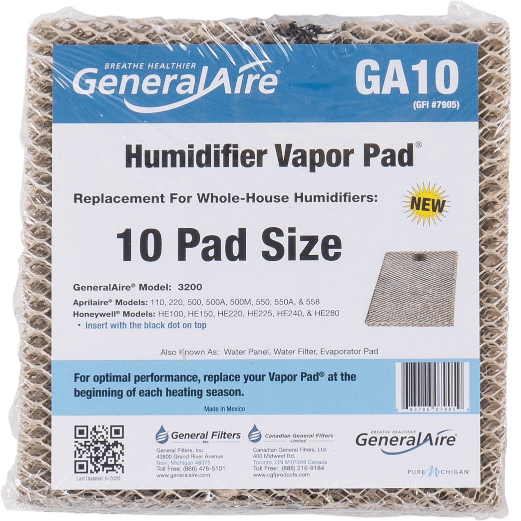 General Aire Model 3200 Bypass Evaporative Humidifier - Vapor Pad