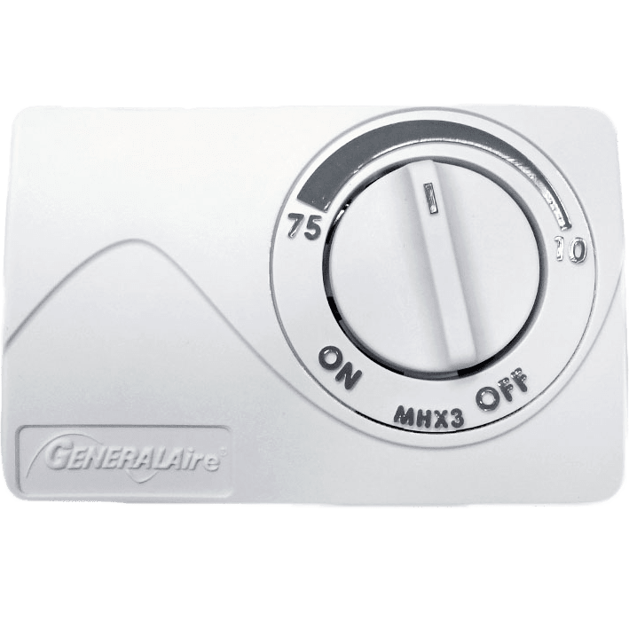 General Aire Model 3200 Bypass Evaporative Humidifier - MHX3C manual humidistat