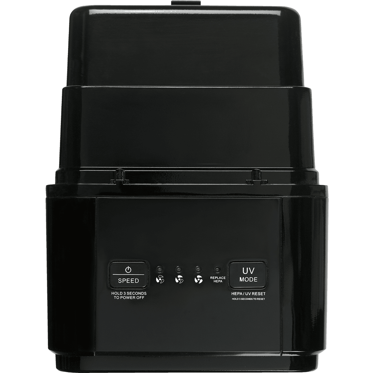 GermGuardian AC4300BPTCA Elite 3-in-1 Pet Pureâ„¢ True HEPA Air Purifier - Top Control Panel