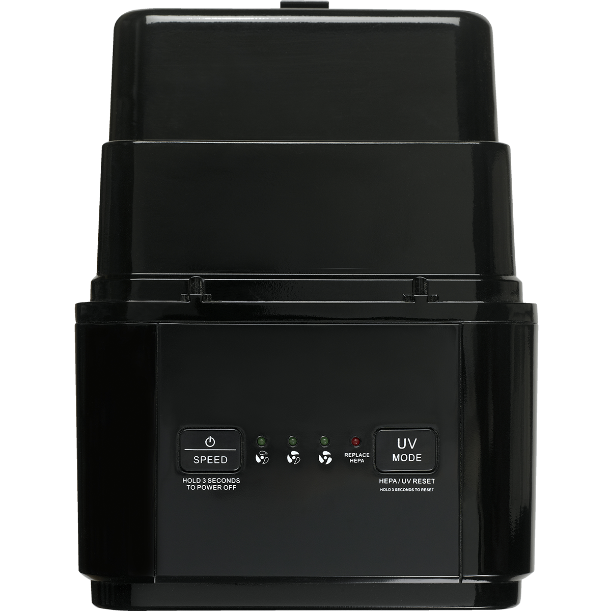 GermGuardian AC4300BPTCA Elite 3-in-1 Pet Pureâ„¢ True HEPA Air Purifier - Top Control Panel