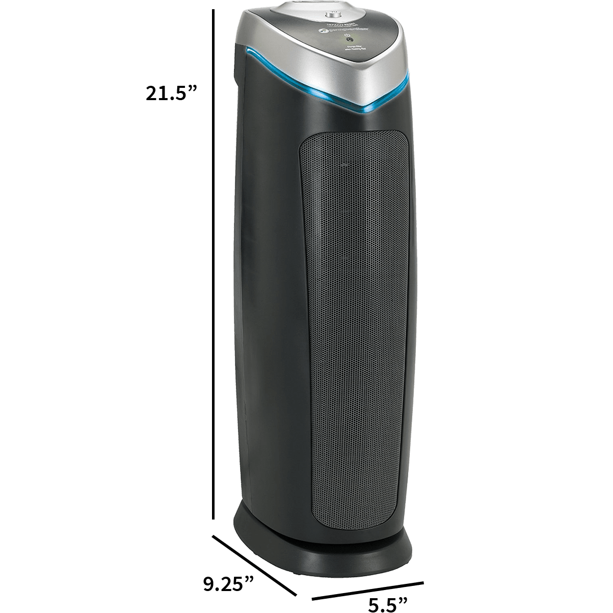 Germ Guardian AC4825 3-in-1 Pet Air Purifier - Dimensions